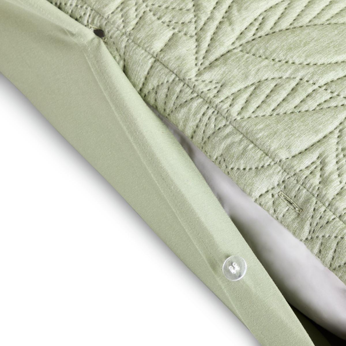 Habitat Leaf Pinsonic Green Bedding Set - Superking – image 5