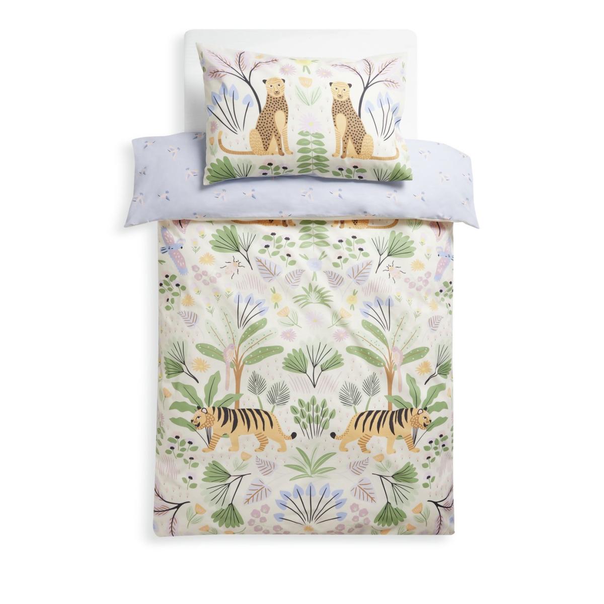 Habitat Flora Fauna Panel Cream Bedding Set - Single – image 3