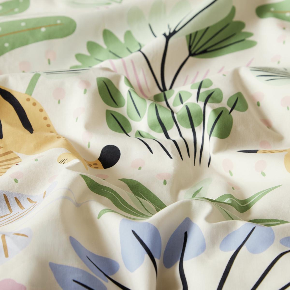 Habitat Flora Fauna Panel Cream Bedding Set - Single – image 6