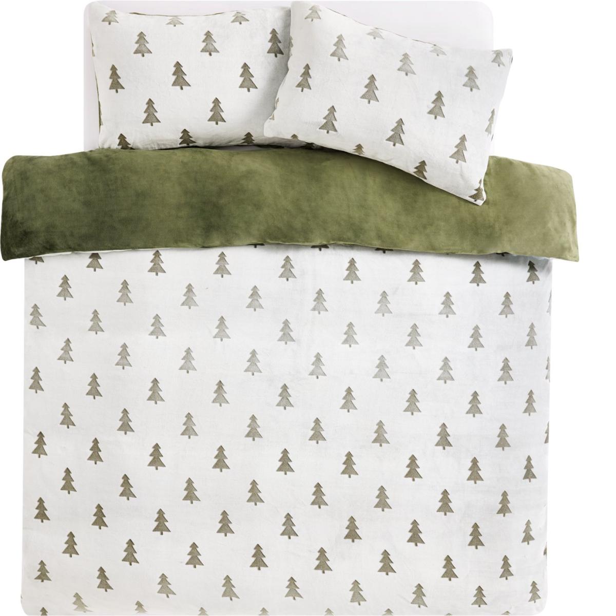 Argos Home Xmas Trees Fleece Bedding Set - Single – image 3