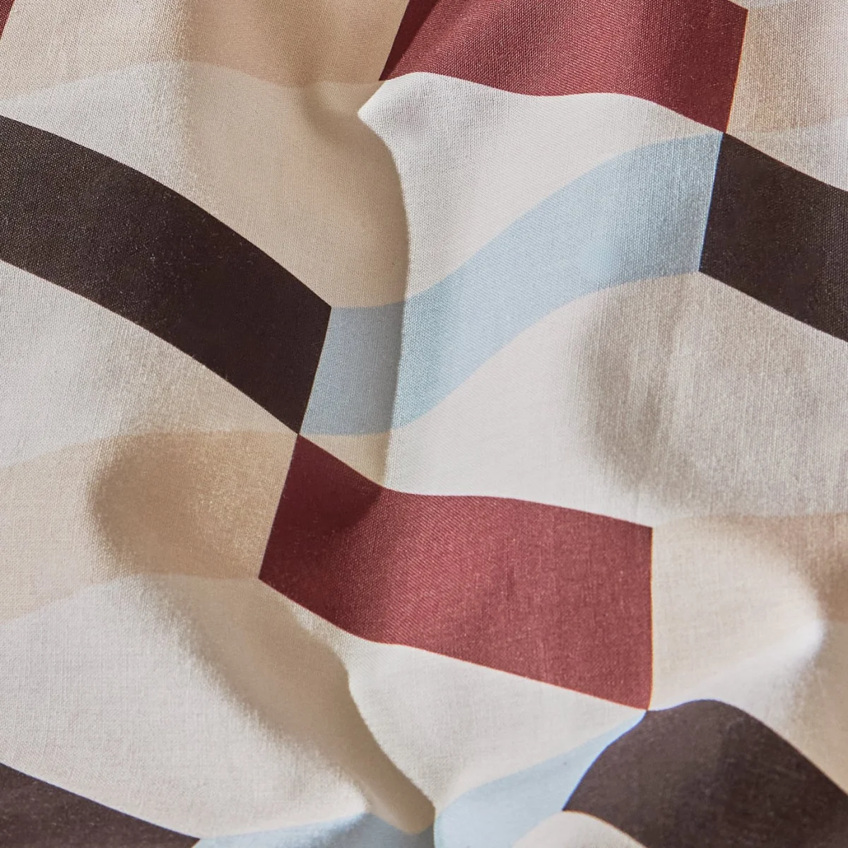 Habitat Checkerboard Chocolate Bedding Set - Double – image 7