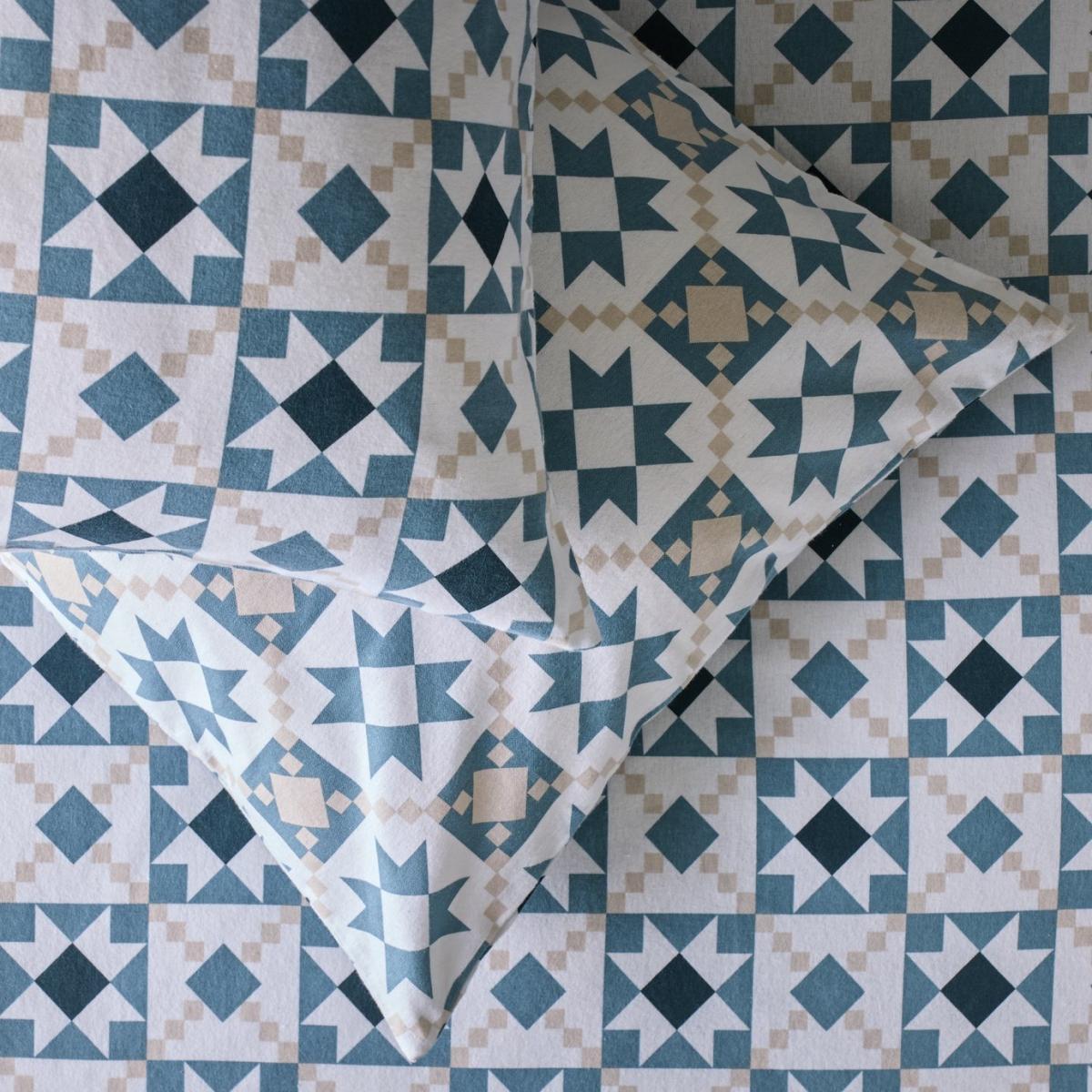 Habitat Cotton Tile Print Bedding Set - Double – image 3