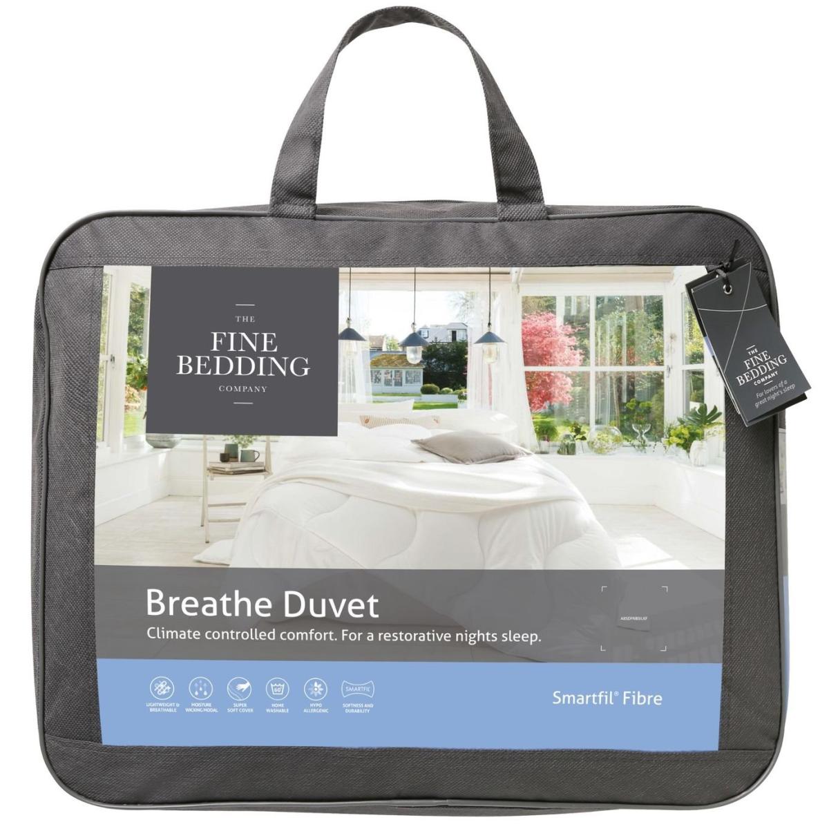 The Fine Bedding Company Breathe 10.5Tog Duvet Set-Superking – image 2