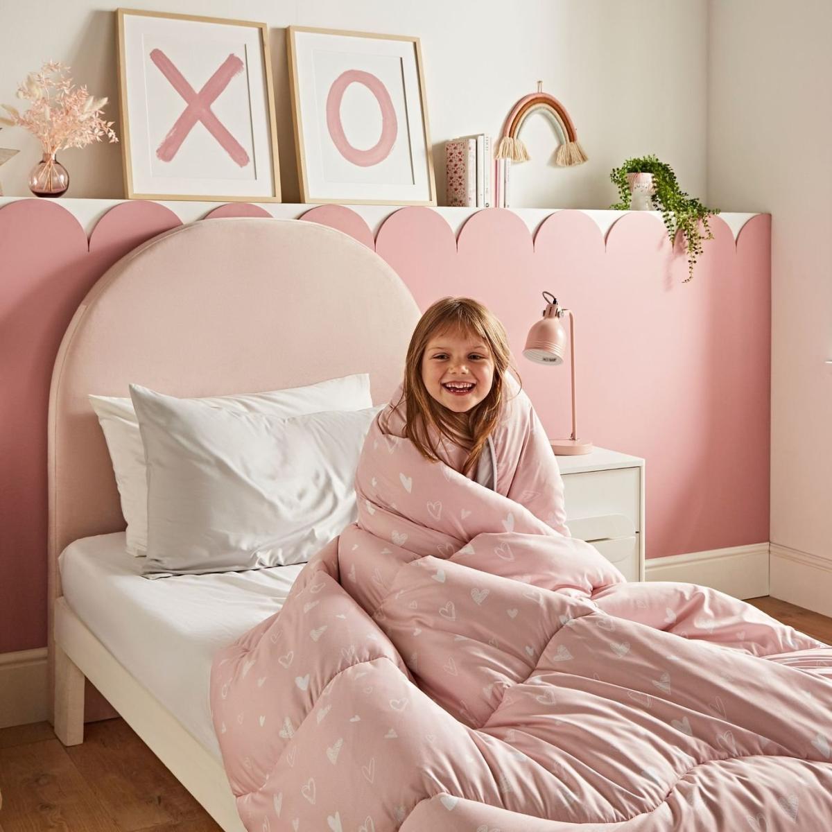 Night Lark Junior Dreamy Hearts 10.5 Tog Duvet Set - Double – image 4