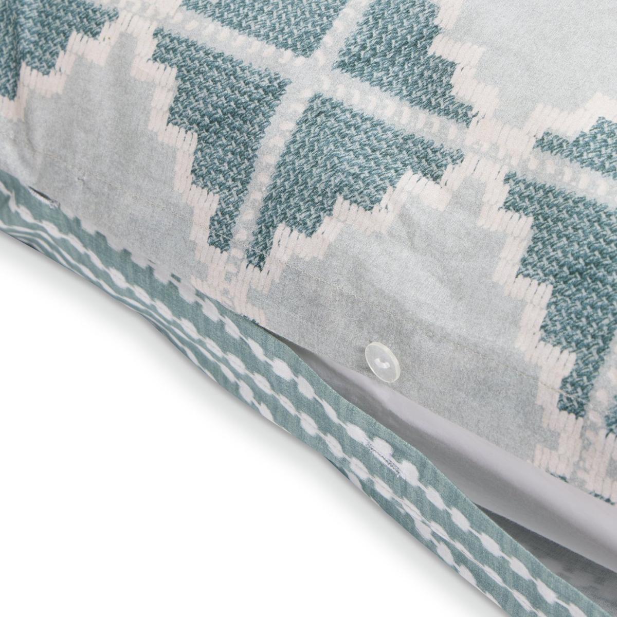Habitat Geo Dash Green Bedding Set - Double – image 5