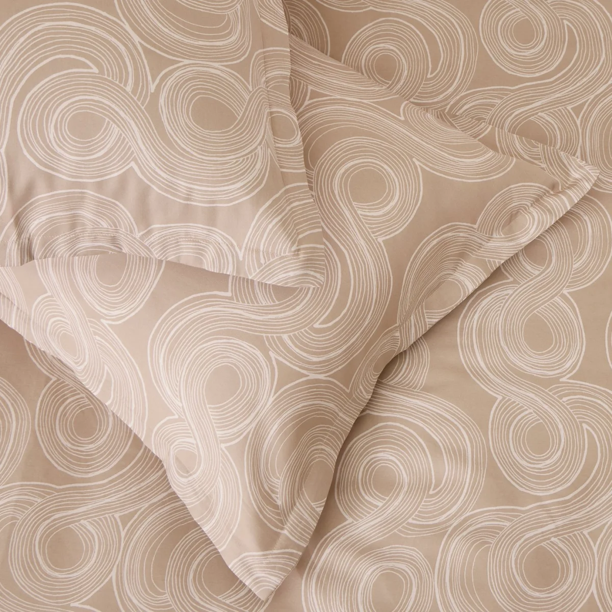 Habitat Cotton 200 TC Luxe Mark Making Natural Bedding Set - King size – image 2