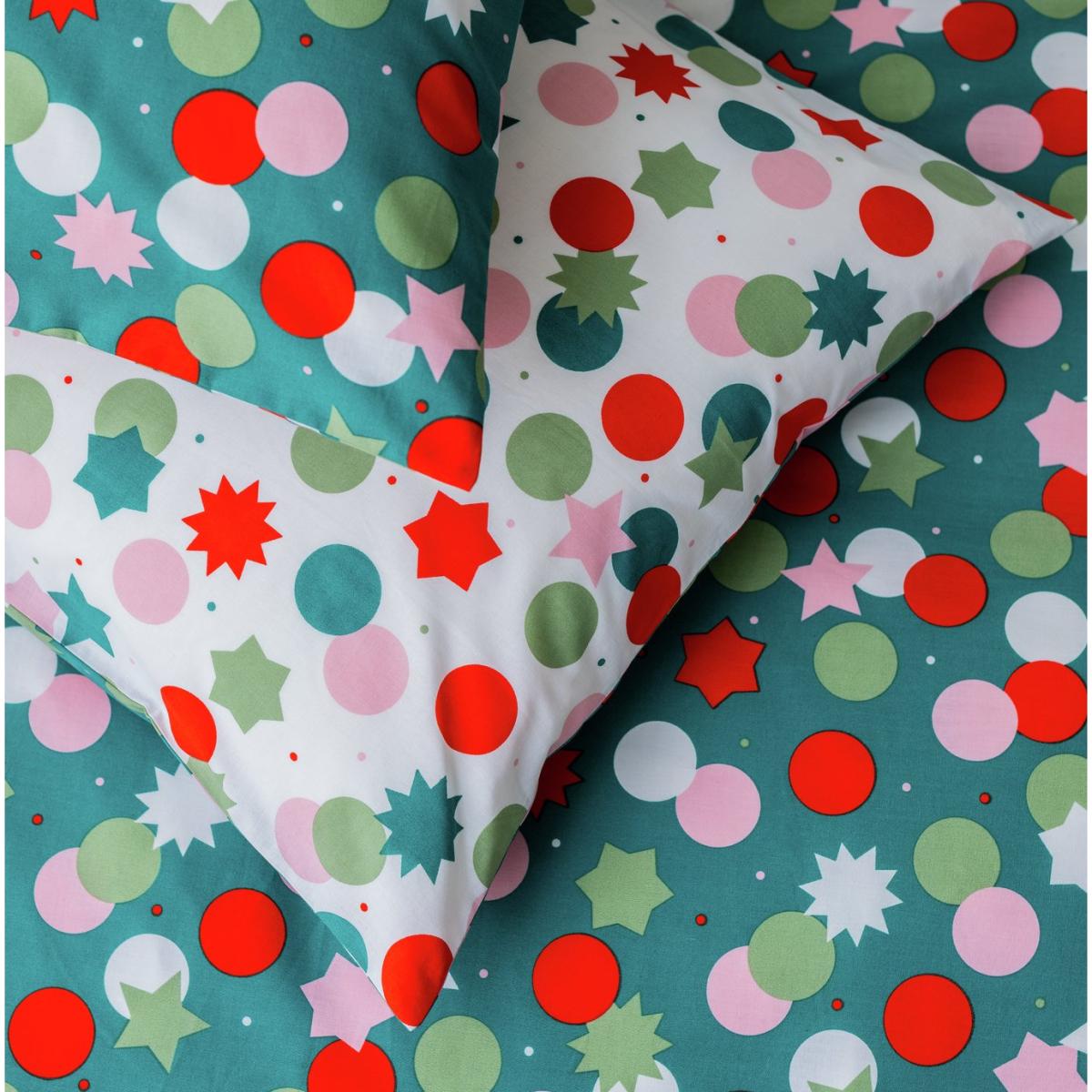 Habitat Christmas Confetti Bedding Set - Double – image 4