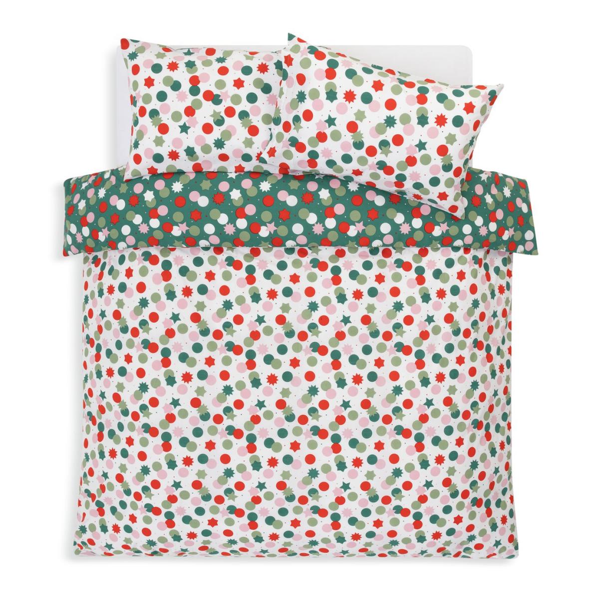 Habitat Christmas Confetti Bedding Set - Double – image 5