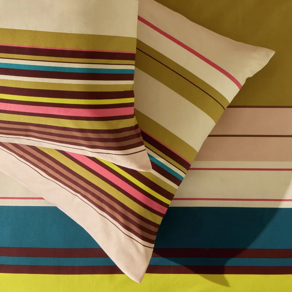 Habitat Archive Cotton Stripe Bedding Set - Superking – image 2