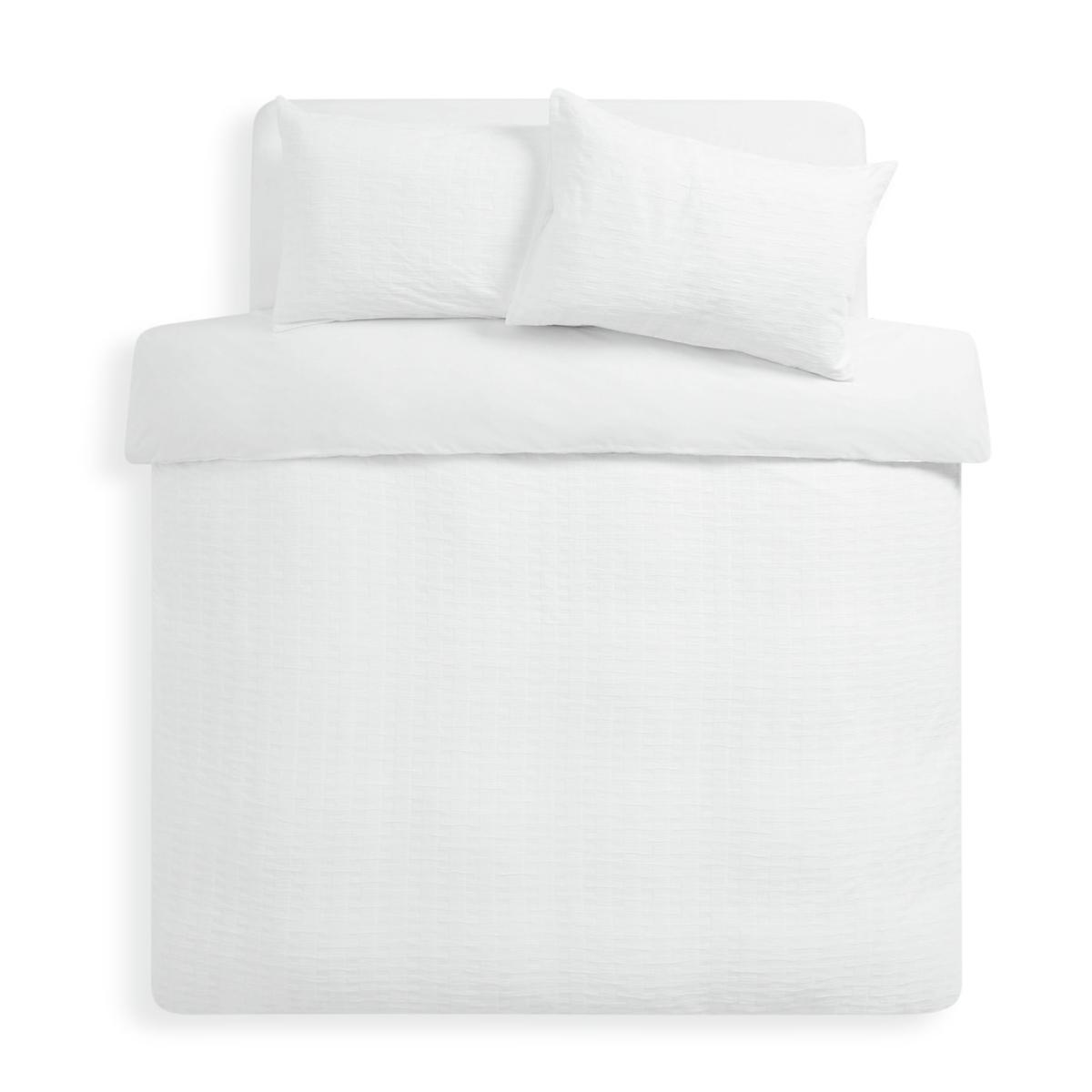 Habitat Cotton Crinkle White Bedding Set - King size – image 3