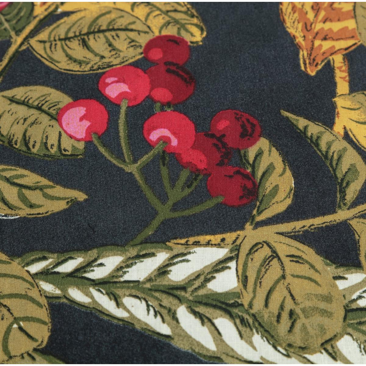 Habitat Cotton Christmas Botanical Bedding Set - Superking – image 2