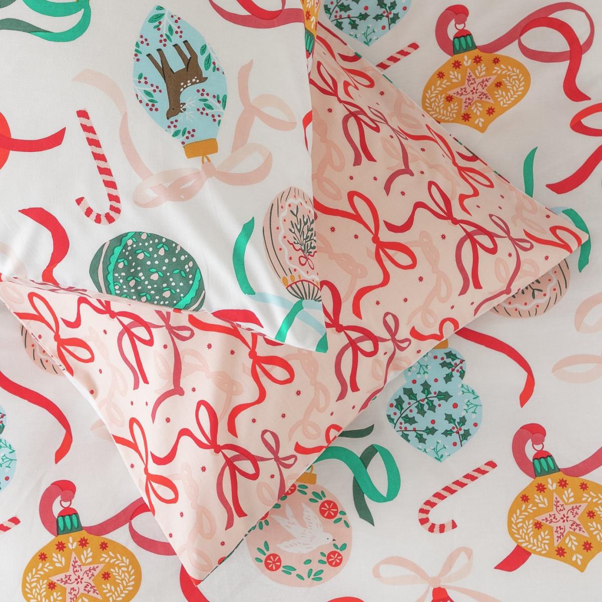Argos Home Baubles and Bows Bedding Set - Single – image 2