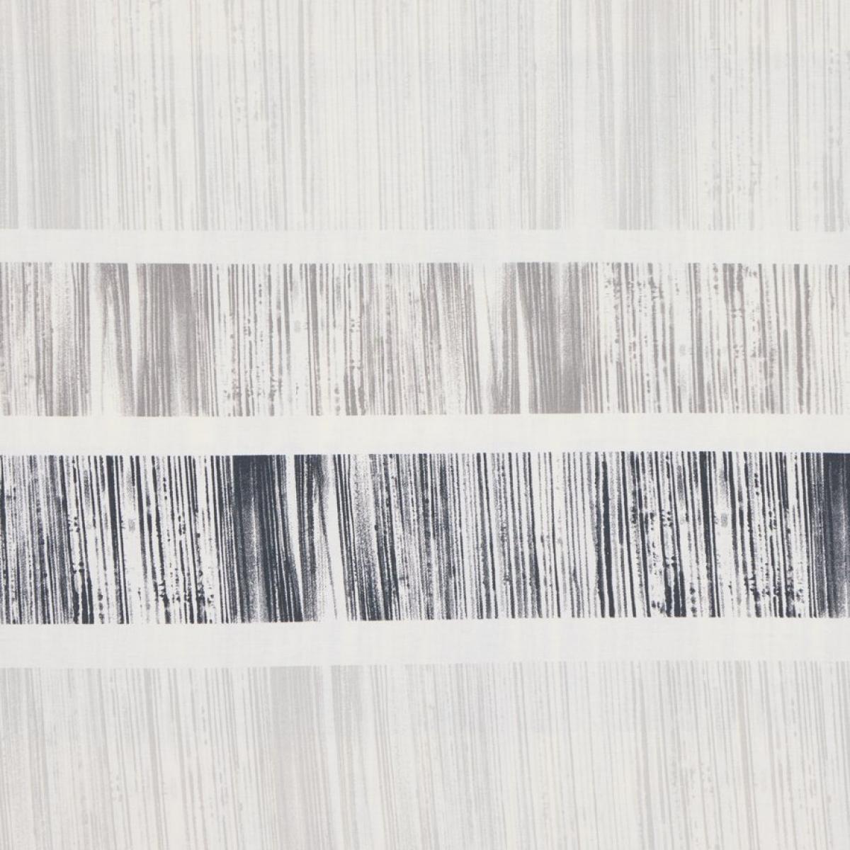 Habitat Mono Variegated Stripe Grey Bedding Set - Double – image 4