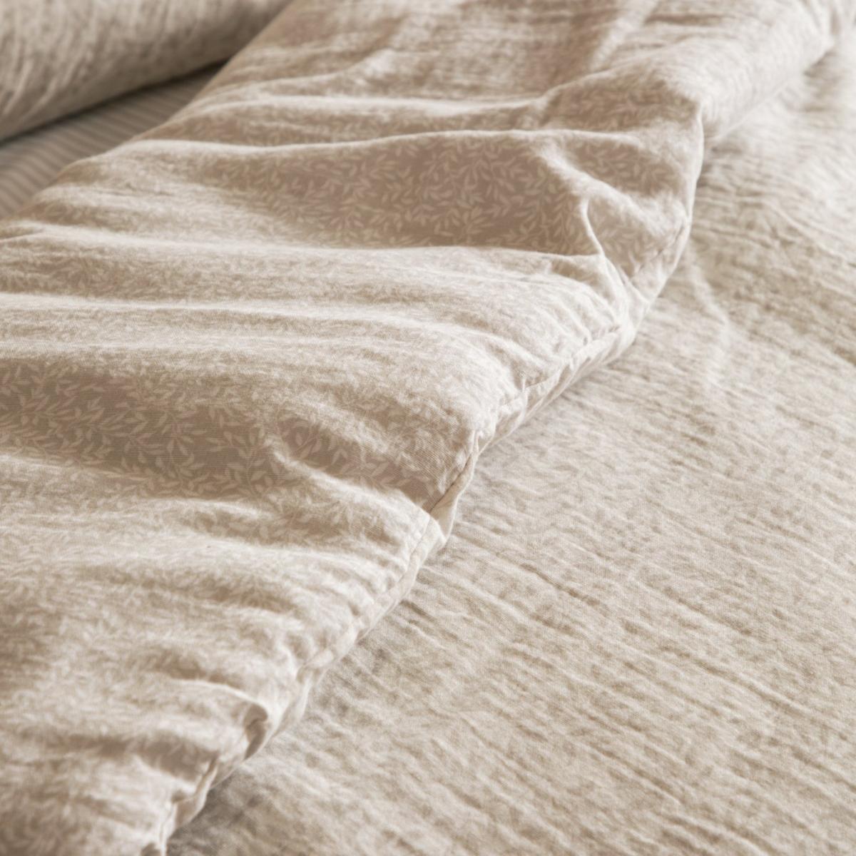 Yard Perrie Leaf Natural Bedding Set - Super king – image 3