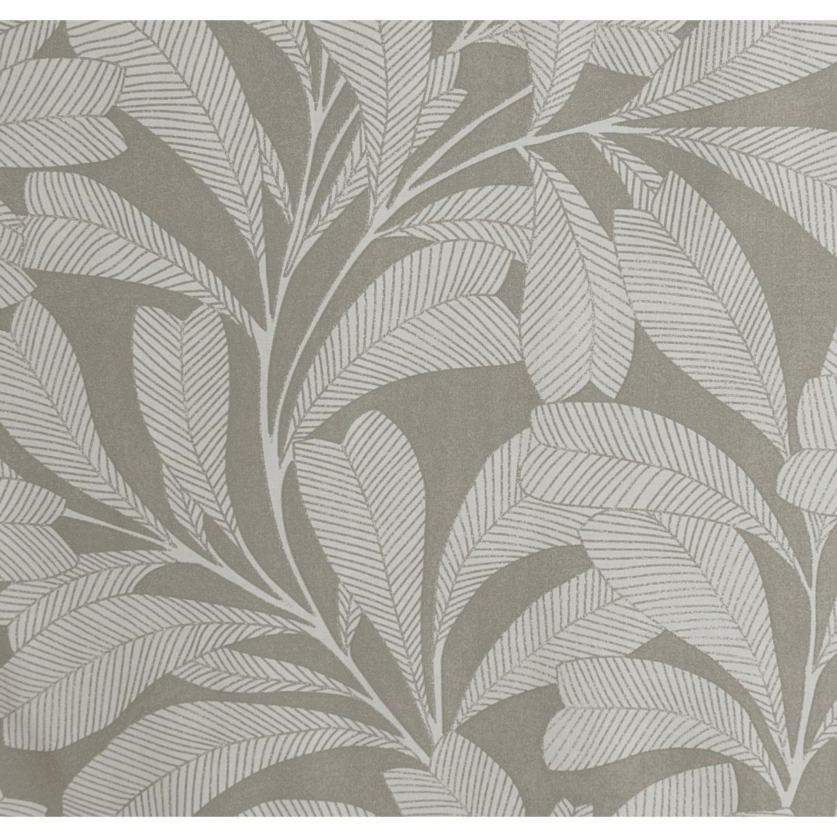 Habitat Linear Leaf Grey Bedding Set - Superking – image 7
