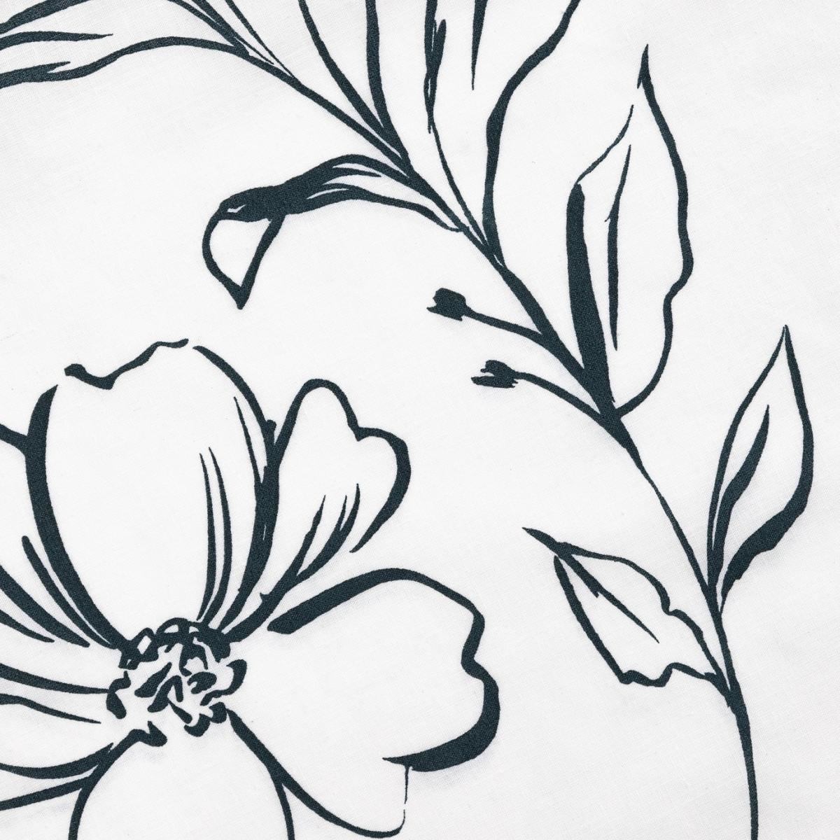 Habitat Loose Linear Floral White Bedding Set - King size – image 2