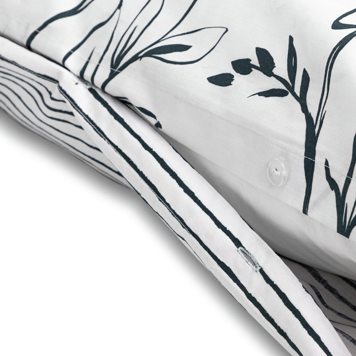 Habitat Loose Linear Floral White Bedding Set - King size – image 5