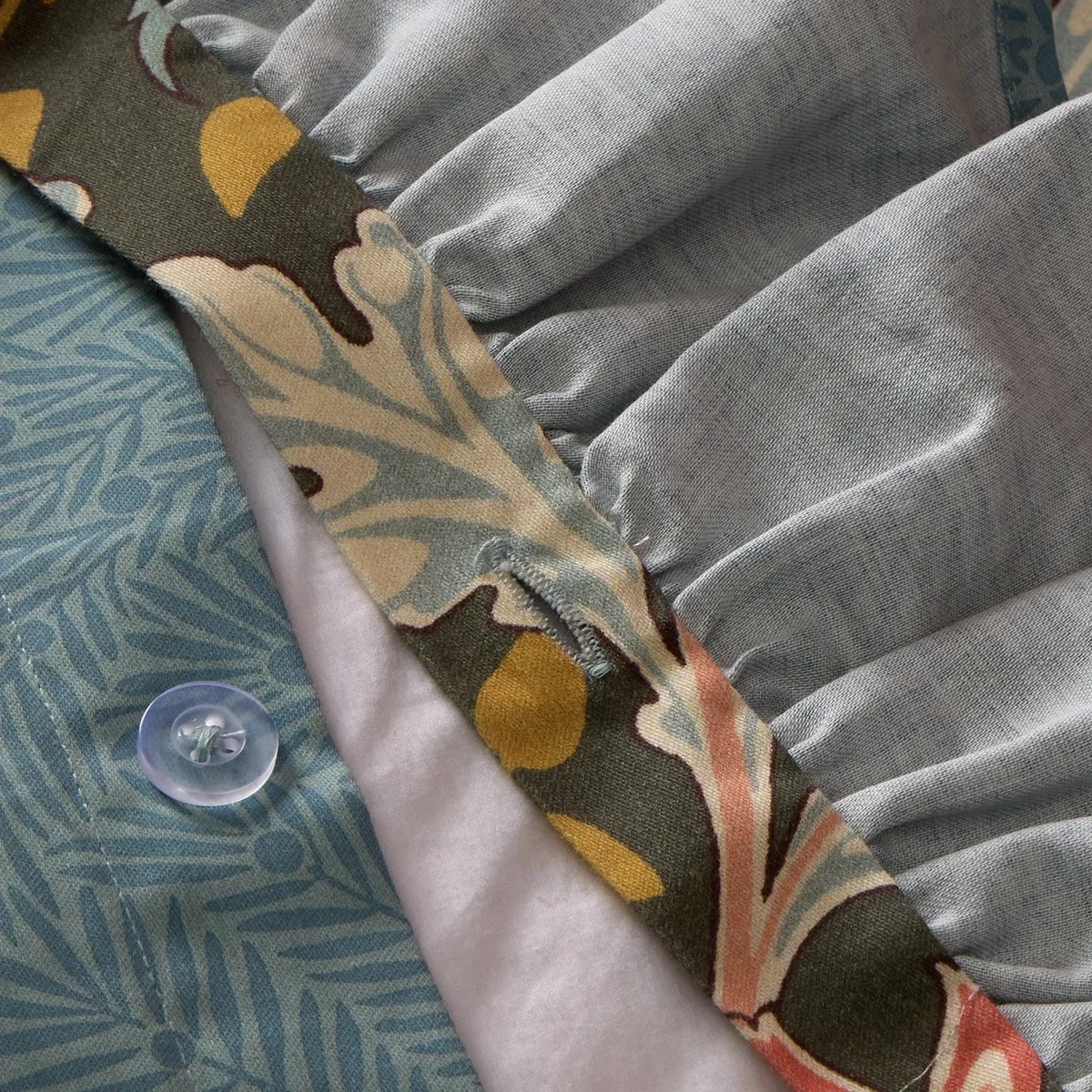 Habitat x Morris & Co. Hyacinth Cotton Reversible Bedding Set - Double – image 4