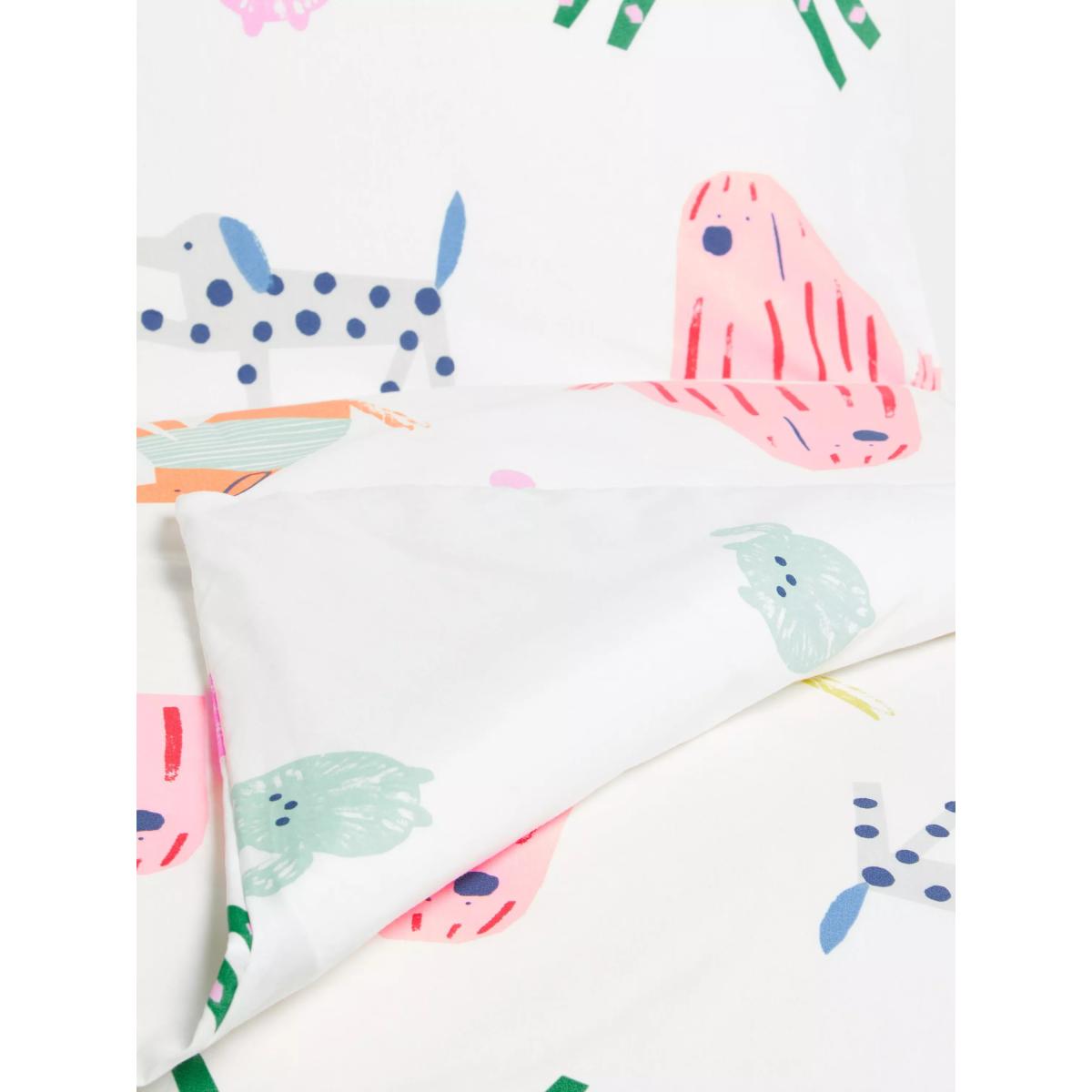 John Lewis ANYDAY Park Pals Reversible Duvet Cover and Pillowcase Set – image 2