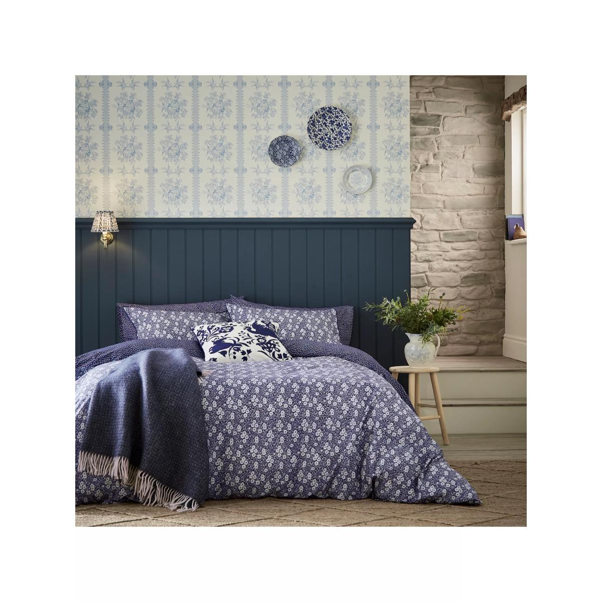 Burleigh x Bedeck Calico Bedding, Blue/Multi – image 3