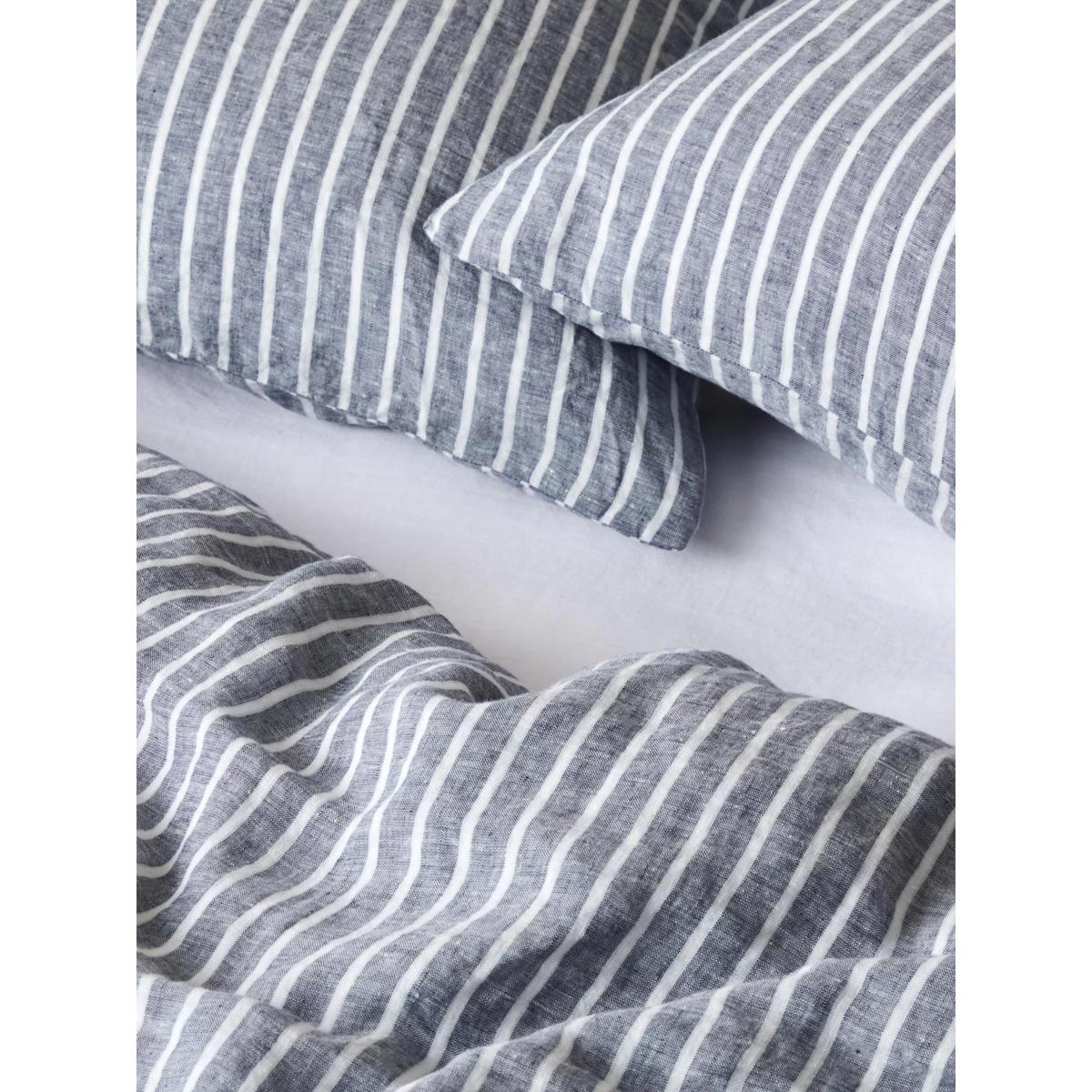 Bedfolk 100% Linen Stripe Bedding – image 2