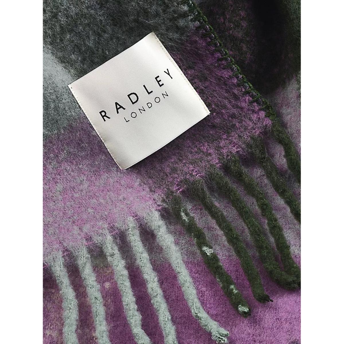 Radley Fluffy Check Blanket – image 3