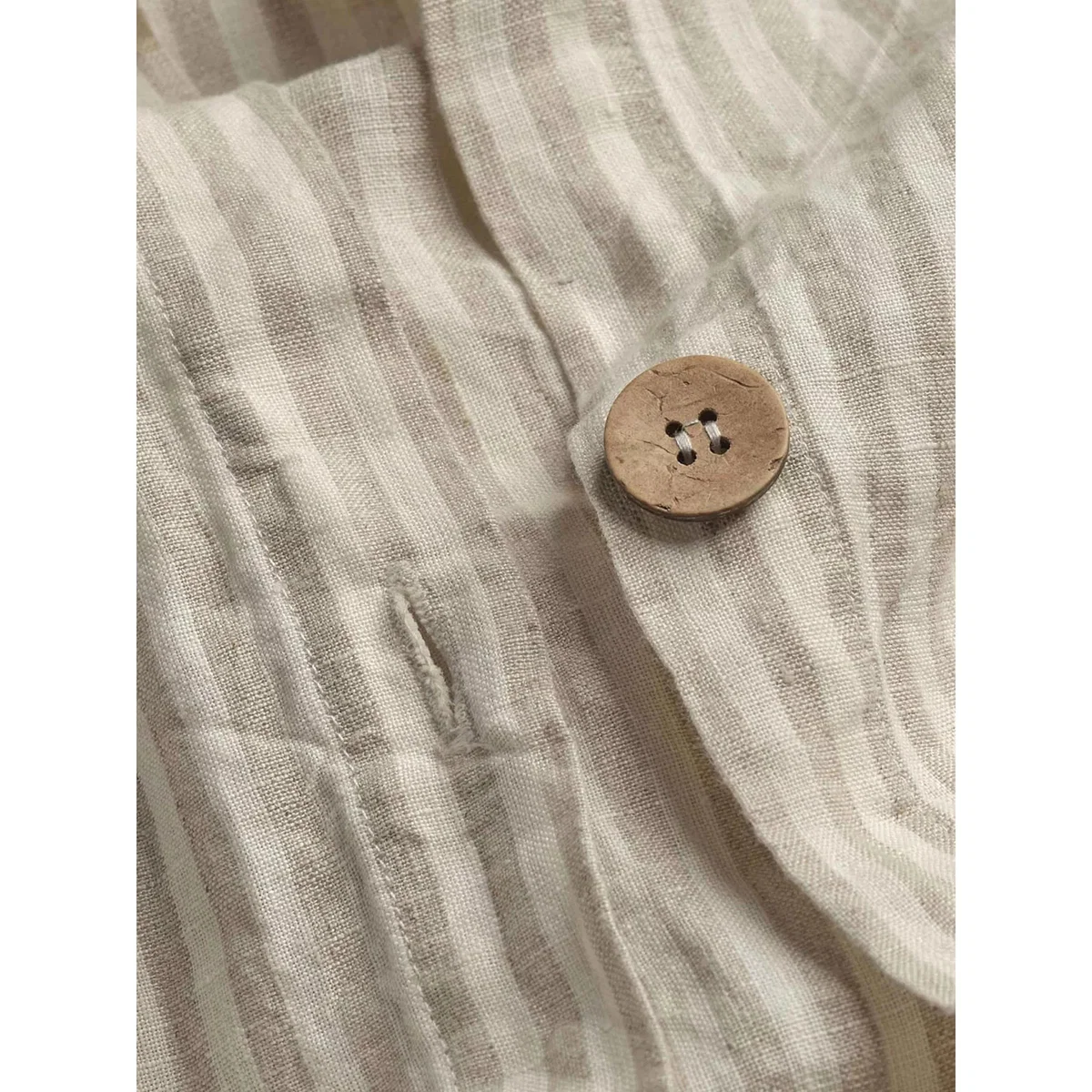 Piglet in Bed Stripe Linen Bedding – image 3