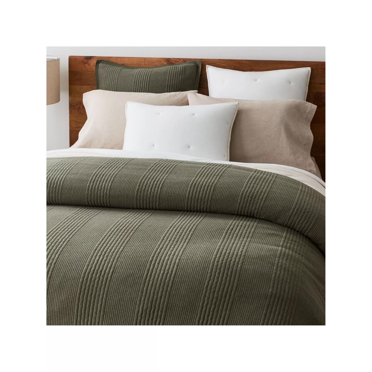 west elm Organic Cotton Jersey Textured Bedding – image 2