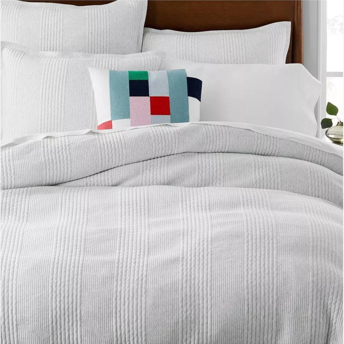 west elm Organic Cotton Jersey Textured Bedding – image 1