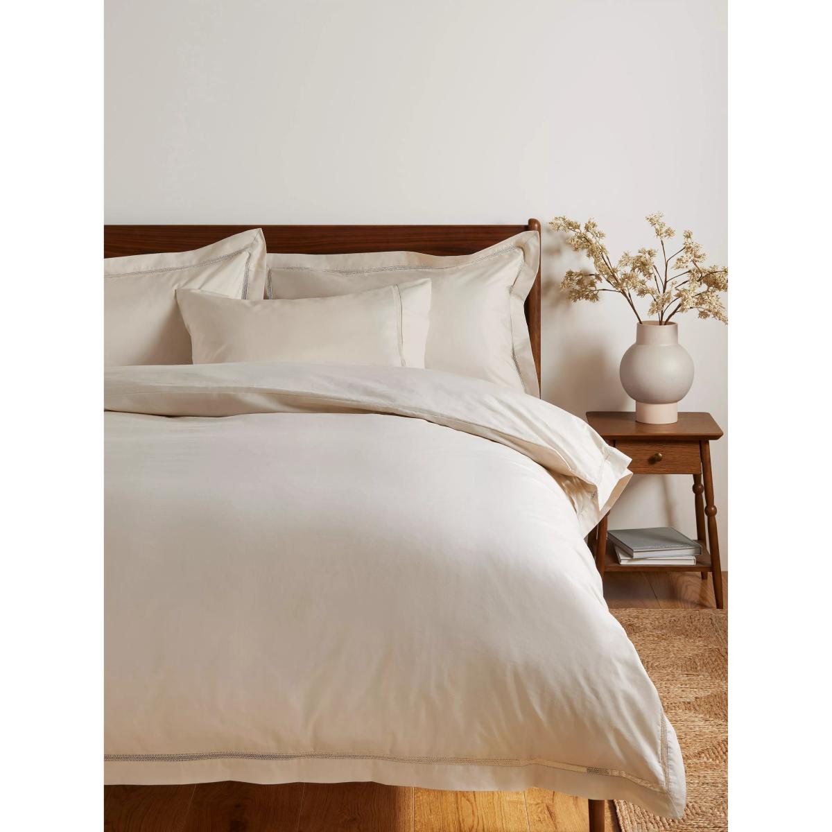 John Lewis Garda Egyptian Cotton Sateen 400 Thread Count Bedding – image 2