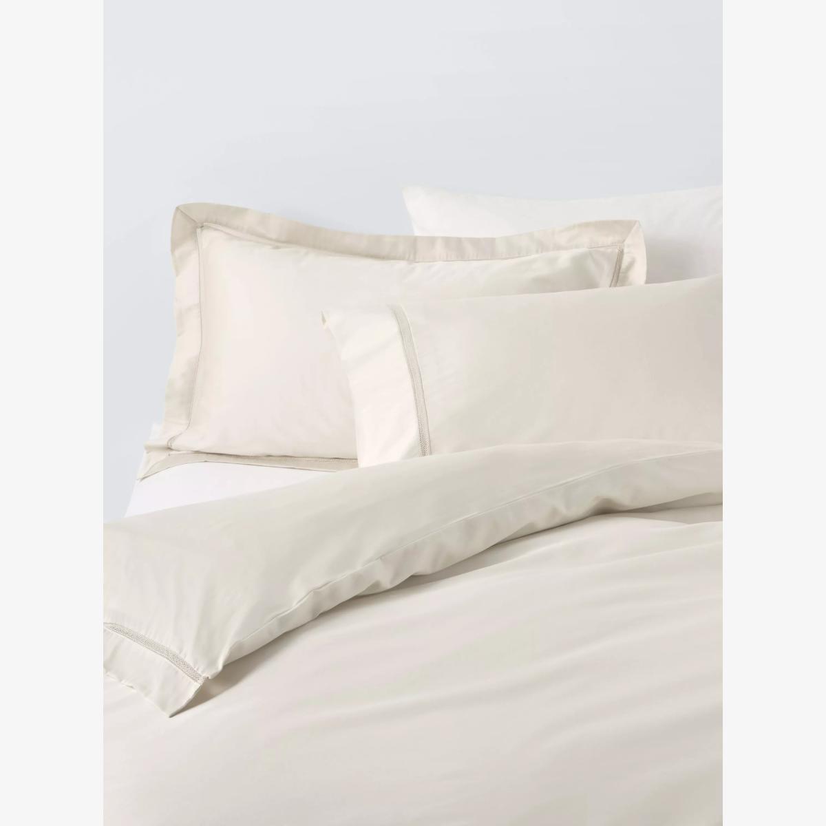 John Lewis Garda Egyptian Cotton Sateen 400 Thread Count Bedding – image 1