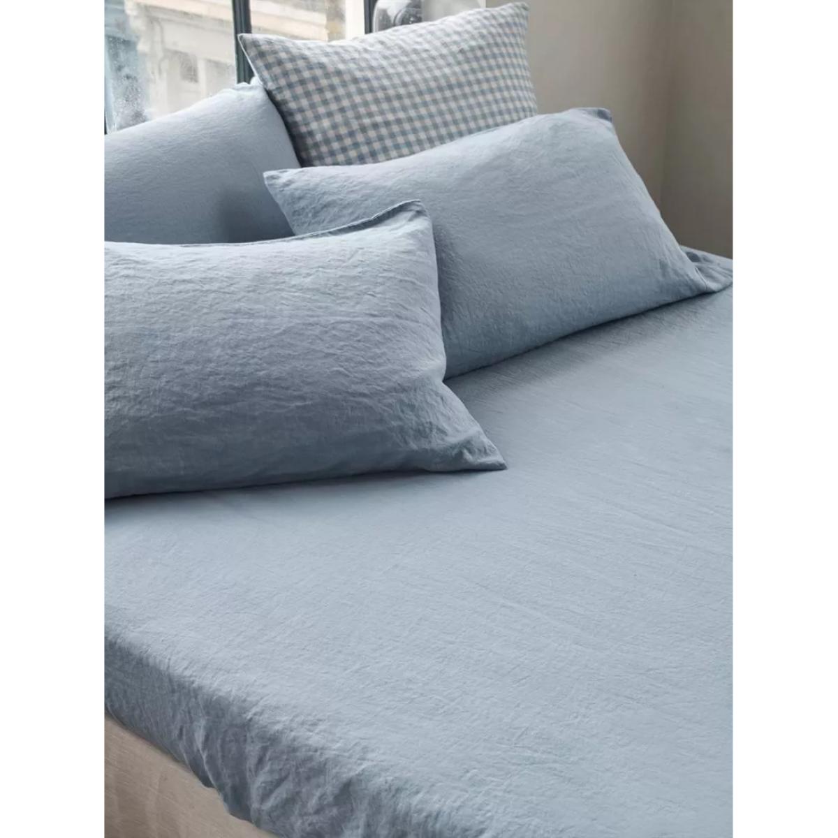 Piglet in Bed Pembroke Stripe Linen Bedding – image 2