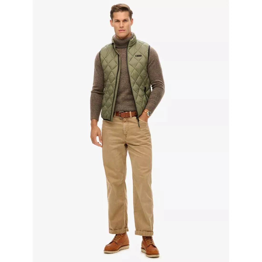 Superdry Diamond Quilt Fuji Lite Gilet – image 3