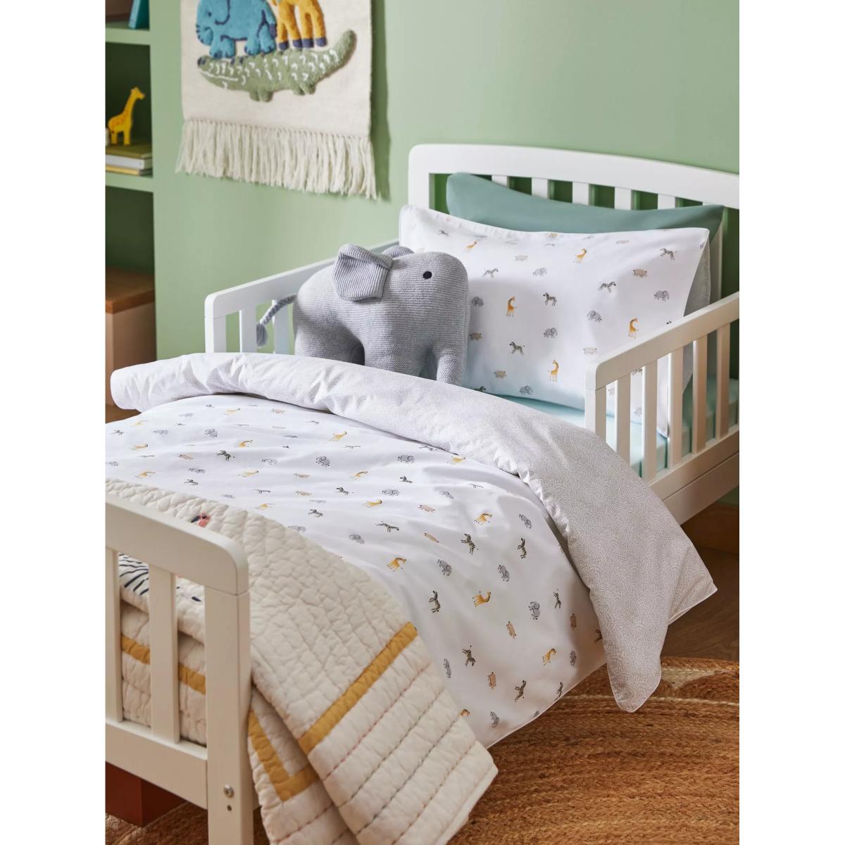 John Lewis Safari Ditsy Print Duvet Cover and Pillowcase Set – image 2