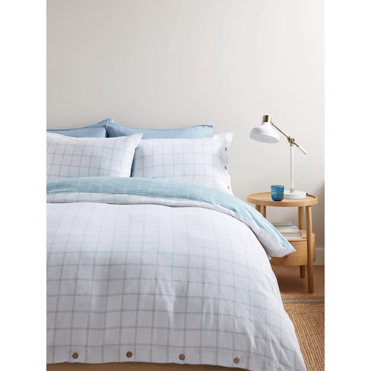 John Lewis Tenby Check Reversible Bedding – image 2