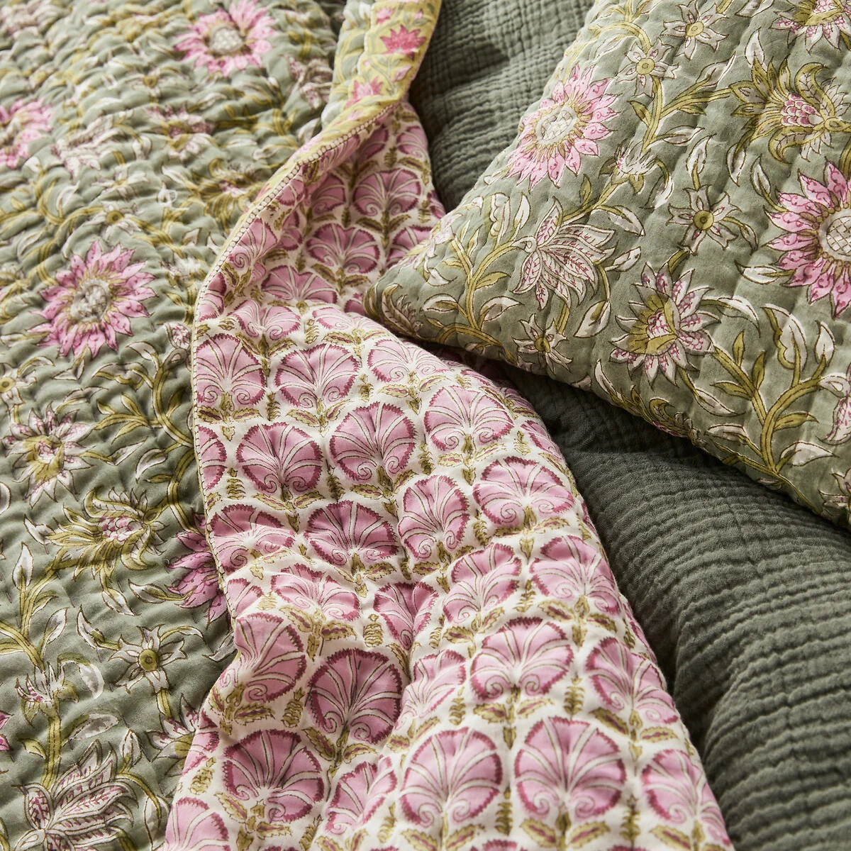 Casaluce Kantha Quilt in Cotton Voile – image 4