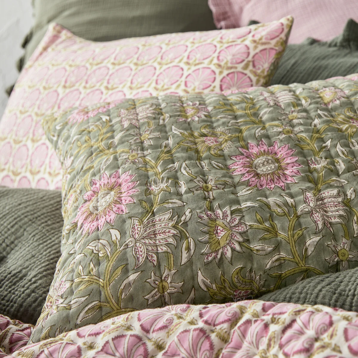 Casaluce Kantha Quilt in Cotton Voile – image 5