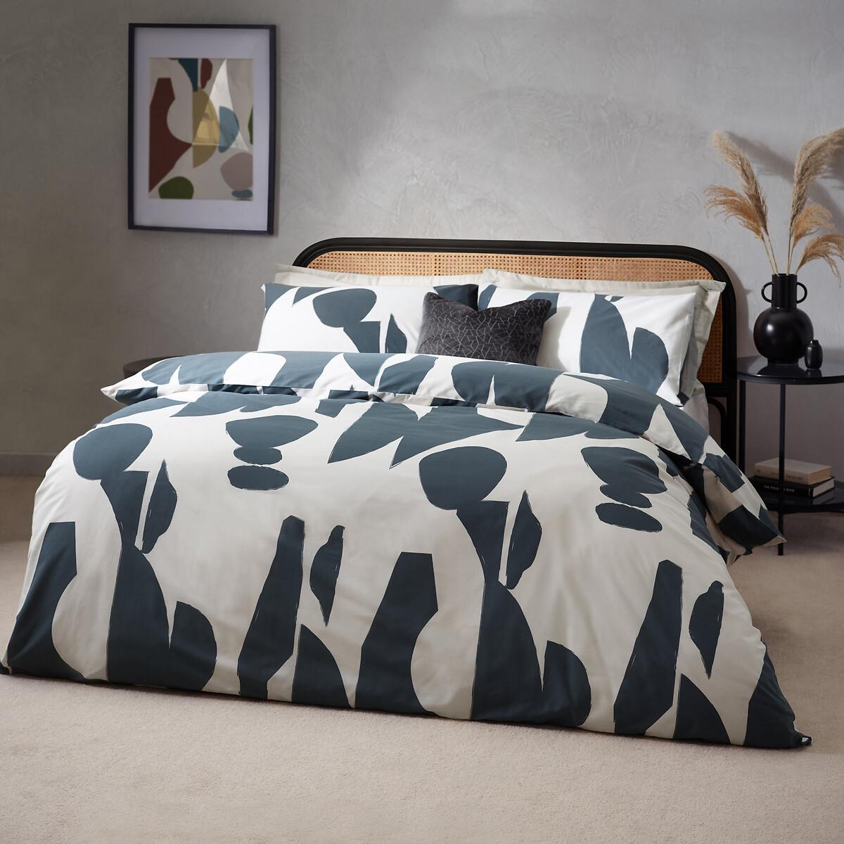 Meta Abstract Cotton Mix Duvet Cover and Pillowcase Set – image 2