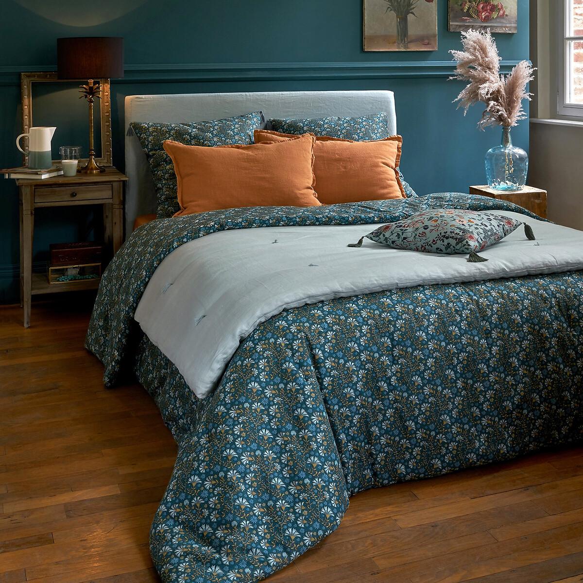 Abella Plain Washed Linen Quilt – image 5