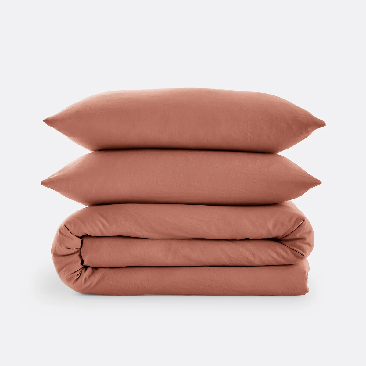 Washed Recycled Polyester Microfibre Bed Set – image 4