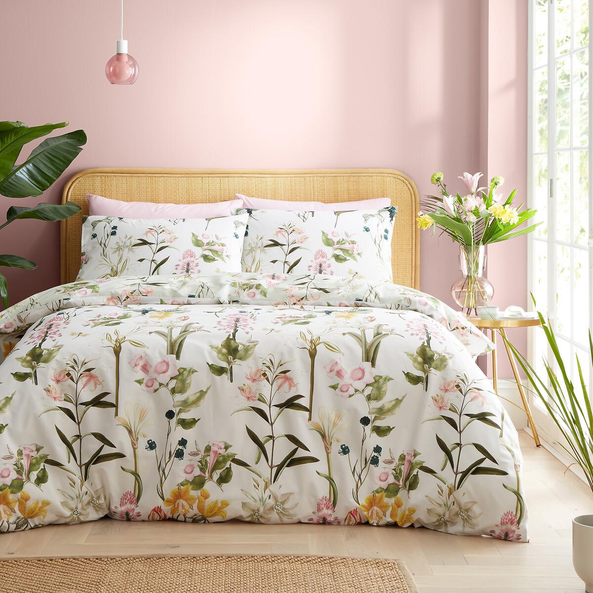 Exotic Floral 100% Cotton Duvet Cover and Pillowcase Set – image 2