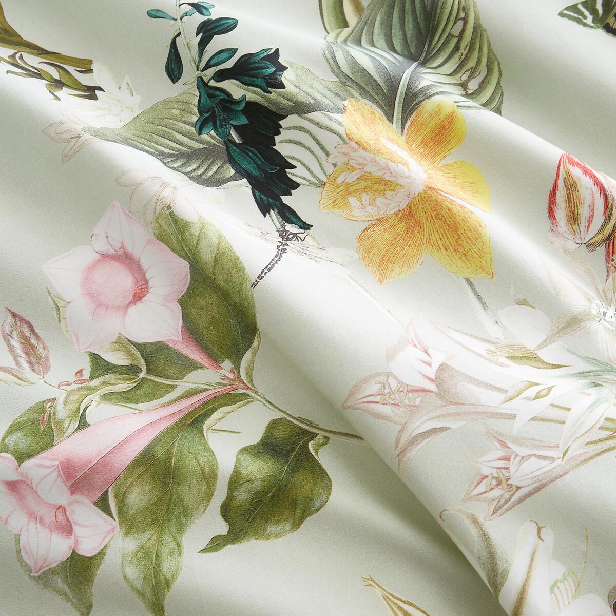 Exotic Floral 100% Cotton Duvet Cover and Pillowcase Set – image 4