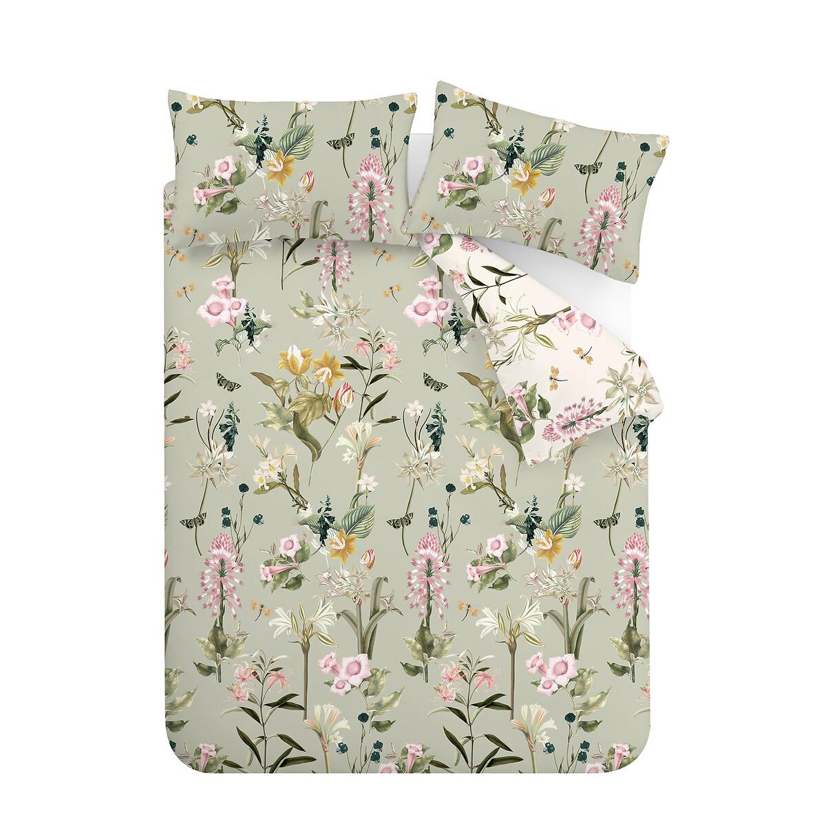 Exotic Floral 100% Cotton Duvet Cover and Pillowcase Set – image 5