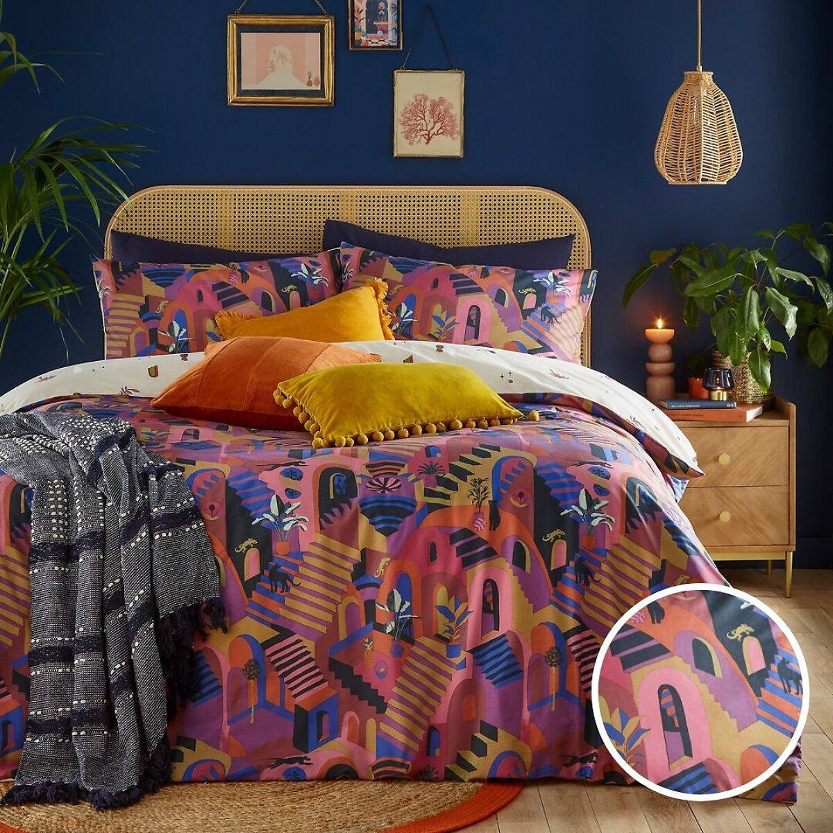 Eivissa Duvet Cover and Pillowcase Set – image 1