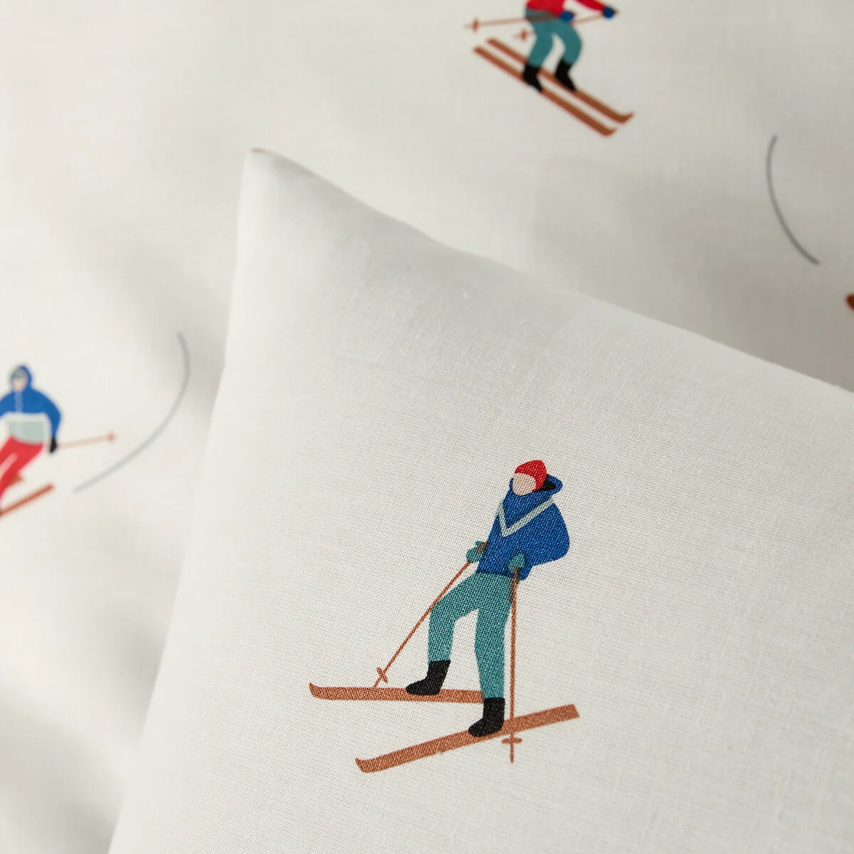 Duvet Cover Set in 30% Recycled Cotton with Rectangular Pillowcase.Tout Schuss – image 3
