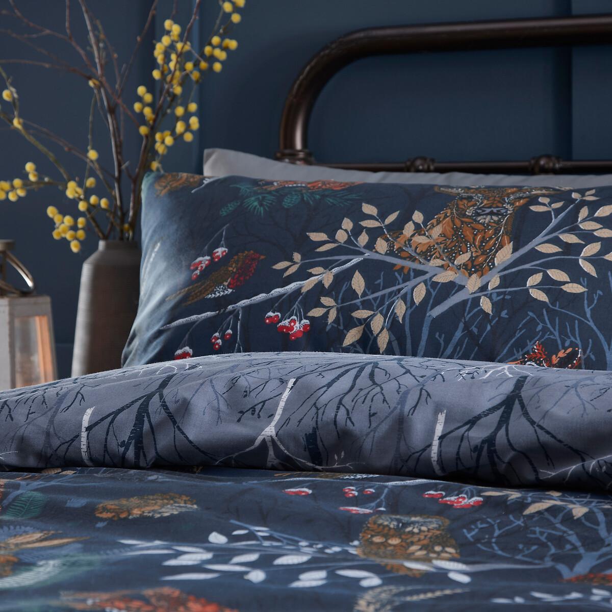 Forest Fauna Woodland Cotton Mix Duvet Cover and Pillowcase Set – image 3