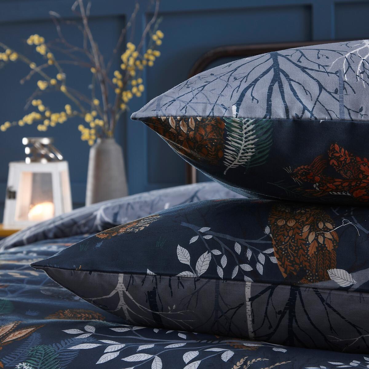 Forest Fauna Woodland Cotton Mix Duvet Cover and Pillowcase Set – image 4