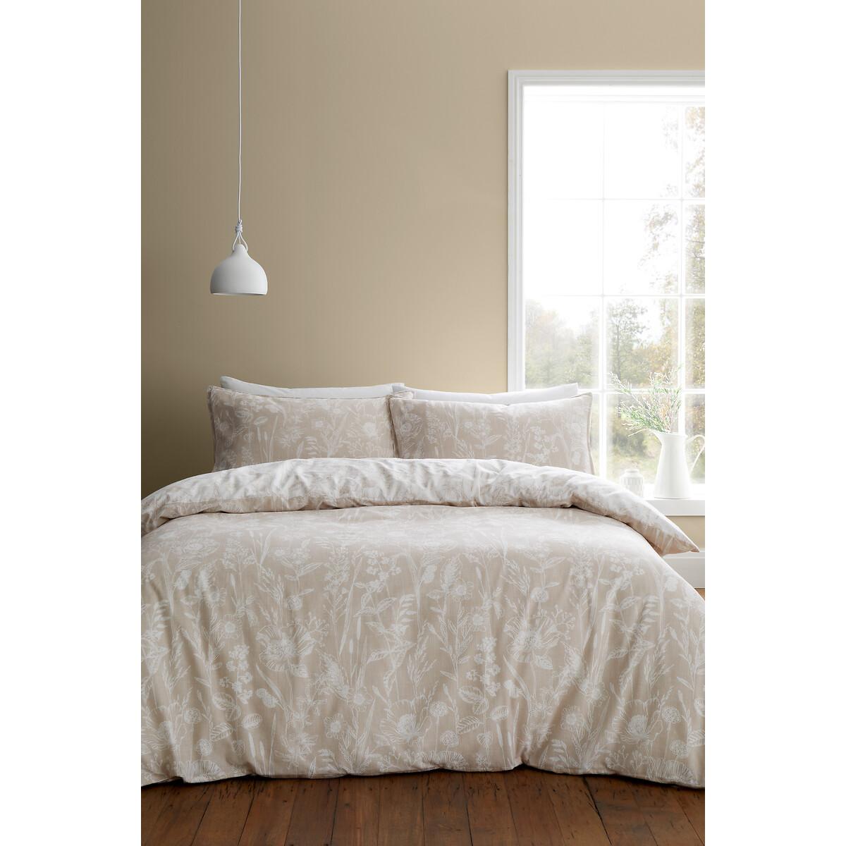 Brushed Floral Toile 100% Cotton Duvet Cover and Pillowcase Set – image 4