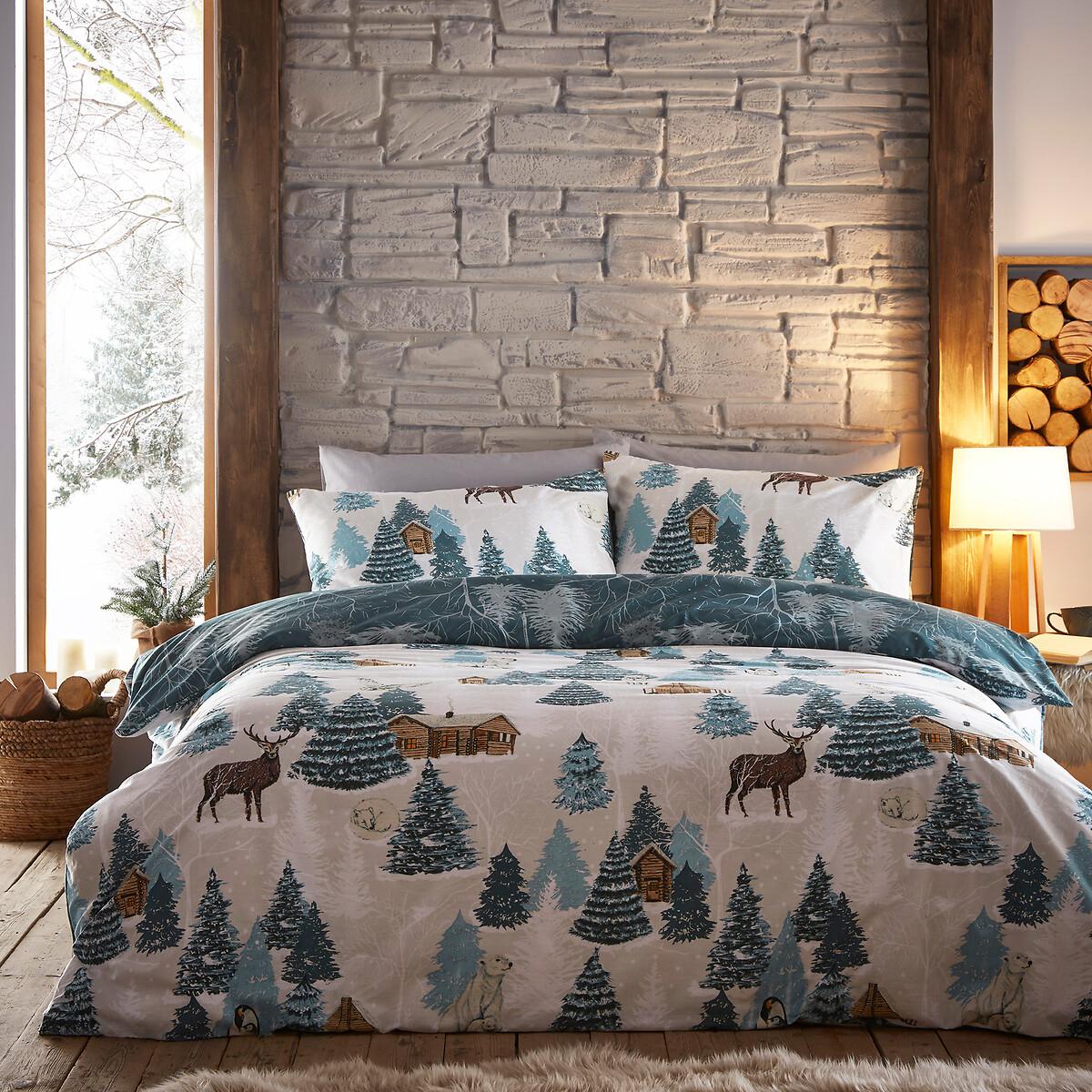 Arcticus Cotton Mix Duvet Cover and Pillowcase Set – image 2