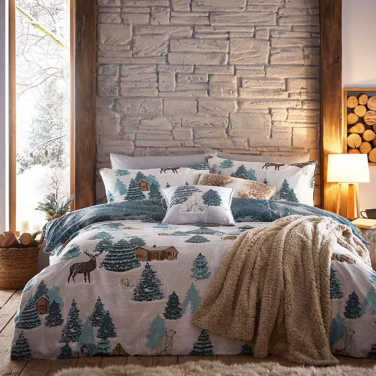 Arcticus Cotton Mix Duvet Cover and Pillowcase Set – image 1